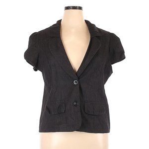 Size 18 Charcoal Short Sleeve Blazer